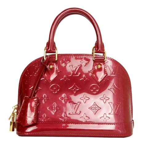 louis vuitton red little bag